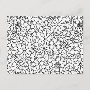 Cartão Postal Porta Floral