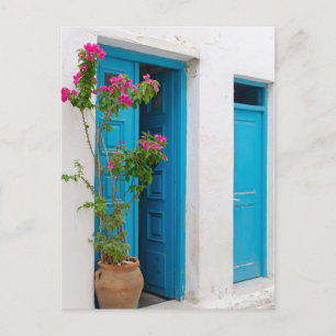 Cartão Postal Porta Grega Bougainvillea Rústica