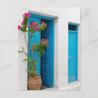 Cartão Postal Porta Grega Bougainvillea Rústica