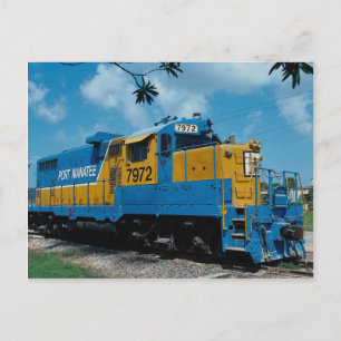 Cartão Postal Porta Manatear RR, EMD GP-9m