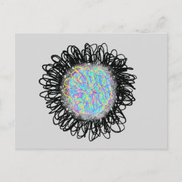 Cartão Postal Portal com rua Weave Art ESS 11 de dezembro de 201