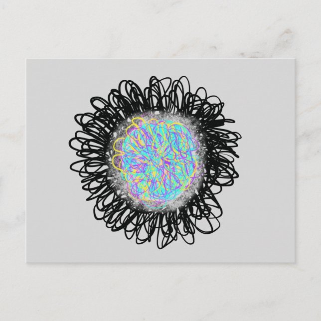 Cartão Postal Portal com rua Weave Art ESS 11 de dezembro de 201 (Frente)