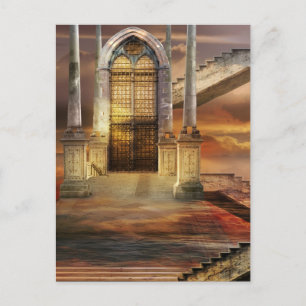 Cartão Postal Portão em alta velocidade