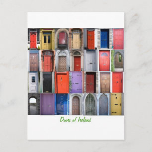 Cartão Postal portas da Irlanda