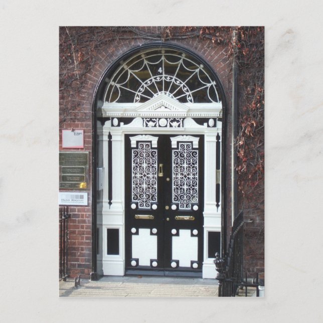 Cartão Postal: Portas de Dublin (Frente)