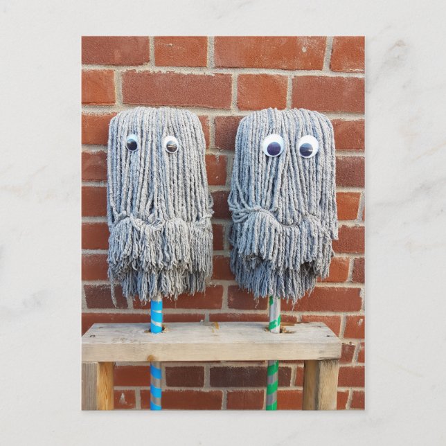 Cartão Postal Portas de mop (Frente)