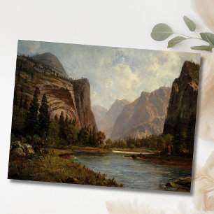 Cartão Postal Portas do Yosemite - Albert Bierstadt
