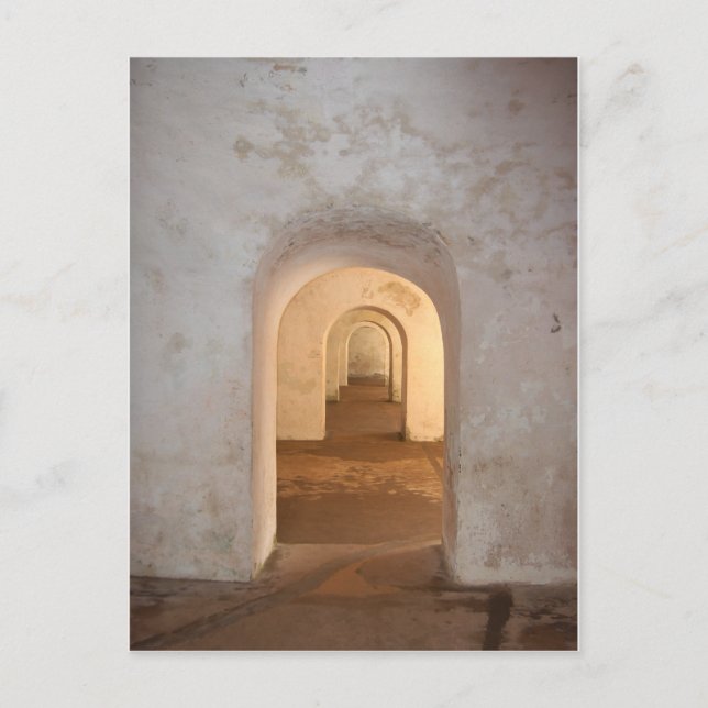 Cartão Postal Portas em El Morro (Frente)