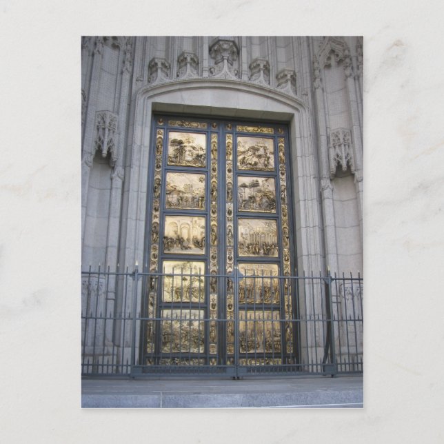 Cartão Postal Portas Ghiberti (Frente)
