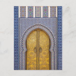 Cartão Postal Portas Ornamentadas do Palácio do Rei