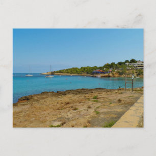 Cartão Postal Portinatx Ibiza Baía Cénica - Barcos à Vela