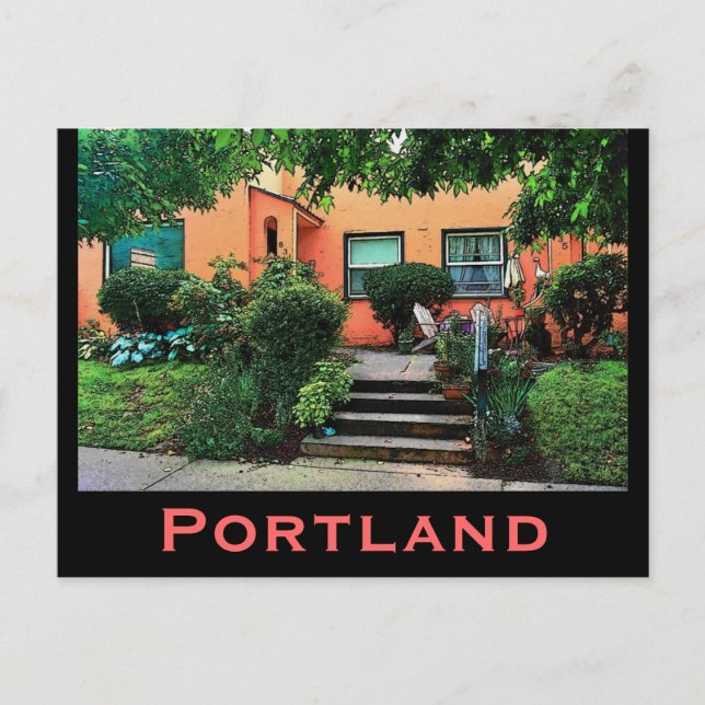 Cartão postal Portland (Frente)
