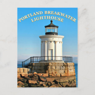 Cartão Postal Portland Breakwater Lighthouse, Cartão-postal Mai