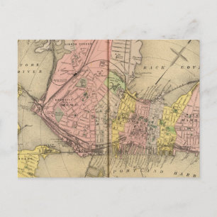 Cartão Postal Portland e vizinhança,