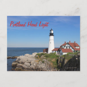 Cartão Postal Portland Head Light