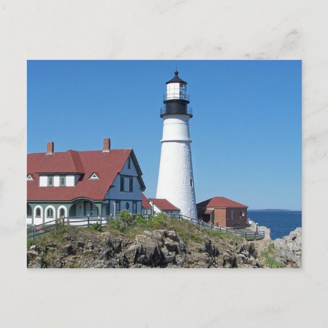 Cartão Postal Portland Head Light (Frente)