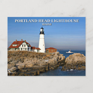 Cartão Postal Portland Head Lighthouse, Maine Postcard