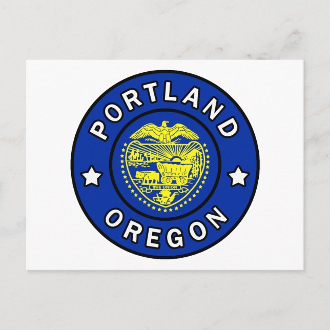Cartão Postal Portland Oregon (Frente)
