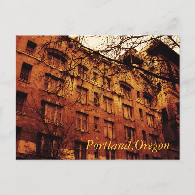 Cartão Postal 'Portland,Oregon' (Frente)