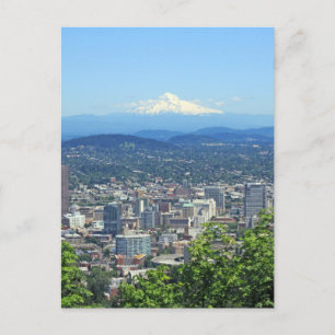 Cartão Postal Portland, Oregon City e Mountain View