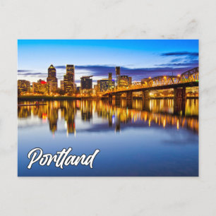 Cartão Postal Portland, Oregon, No Sunset