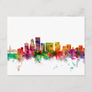 Cartão Postal Portland Oregon Skyline