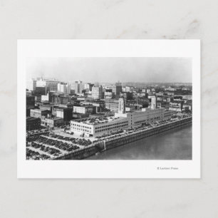 Cartão Postal Portland, ou Vista aérea da ponte Hawthorne