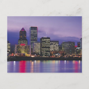 Cartão Postal Portland Skyline