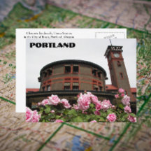 Portland Train Depot, Oregon Viagem Photo