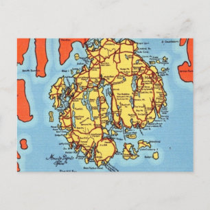 Cartão Postal Porto bar - Ilha do Deserto do Monte