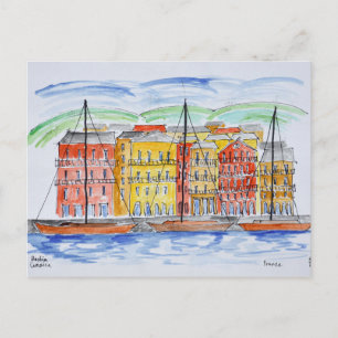Cartão Postal Porto, Bastia Córsega, França
