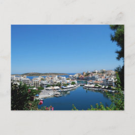 Cartão Postal Porto de Agios Nikolaos