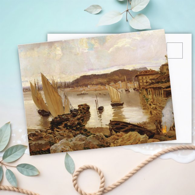 Cartão Postal Porto de Bilbao, Antonio Munoz Degrain (Criador carregado)