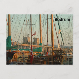Cartão Postal Porto de Bodrum