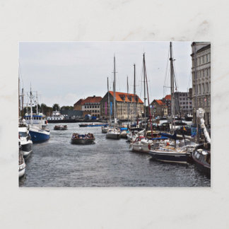Cartão Postal Porto de Copenhaga