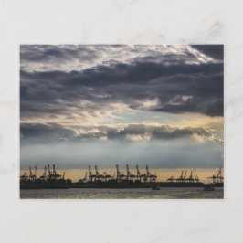 Cartão Postal Porto de Hamburgo, Alemanha