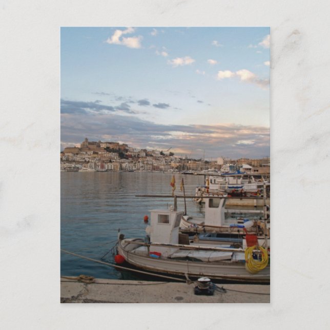 Cartão Postal Porto de Ibiza (Frente)