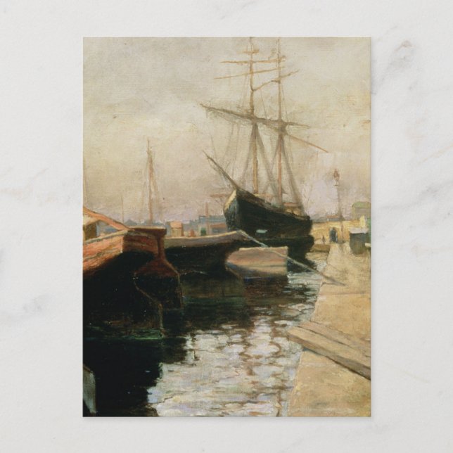 Cartão Postal Porto de Odessa, 1900 (Frente)
