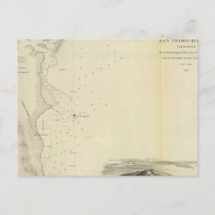 Cartão Postal Porto de San Pedro, Calif