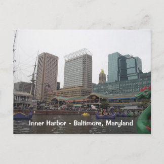 Cartão Postal Porto interno em Baltimore, Maryland