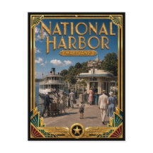 Porto Maravilhoso de National Harbor Maryland em A