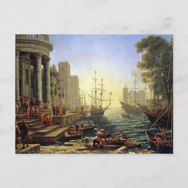 Cartão Postal Porto marítimo com o Embarque das Ruas. Úrsula (Frente)