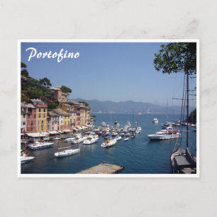 Cartão Postal porto portofino