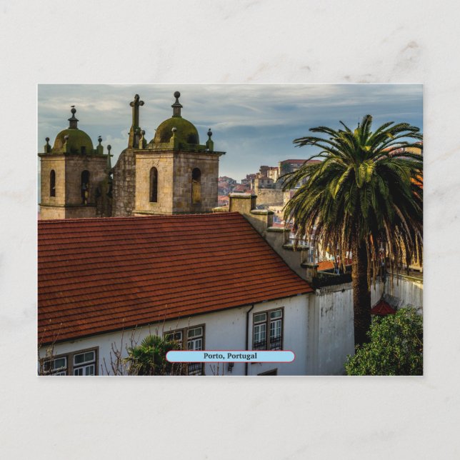 Cartão Postal Porto, Portugal (Frente)