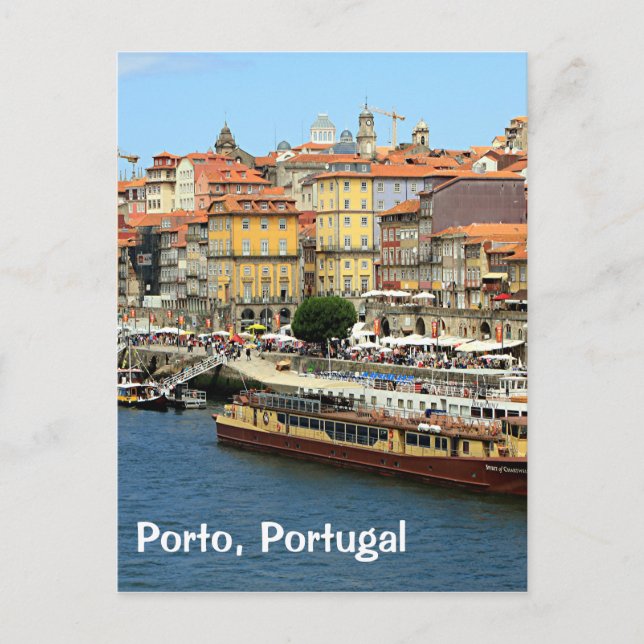Cartão Postal Porto, Portugal (Frente)