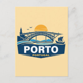 Cartão Postal Porto Portugal Europe
