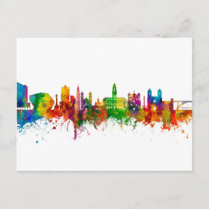 Cartão Postal Porto Portugal Skyline