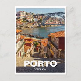 Cartão Postal Porto Portugal Viagem