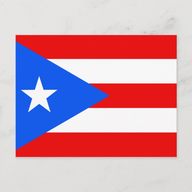 Cartão Postal Porto Rico (Frente)