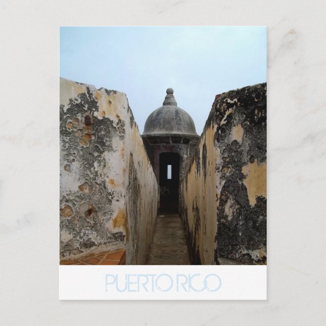 Cartão Postal Porto Rico (Frente)
